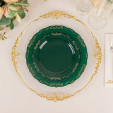 Stylish and Convenient Hunter Emerald Green Plates